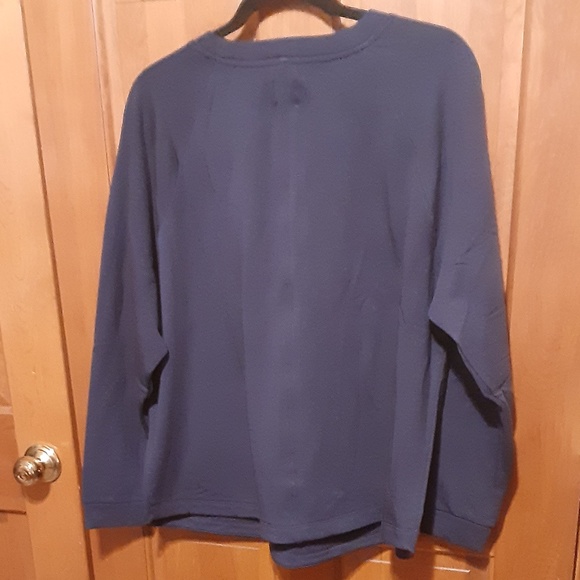 Amazon Aware Henley Fleece Pullover Sweatshirt - Picture 3 of 3